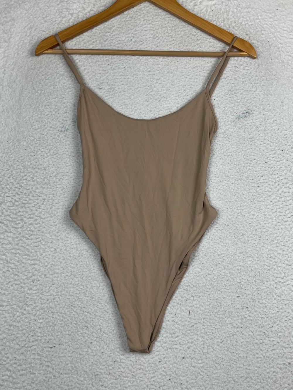 Stone Fox nude one piece bathing suit